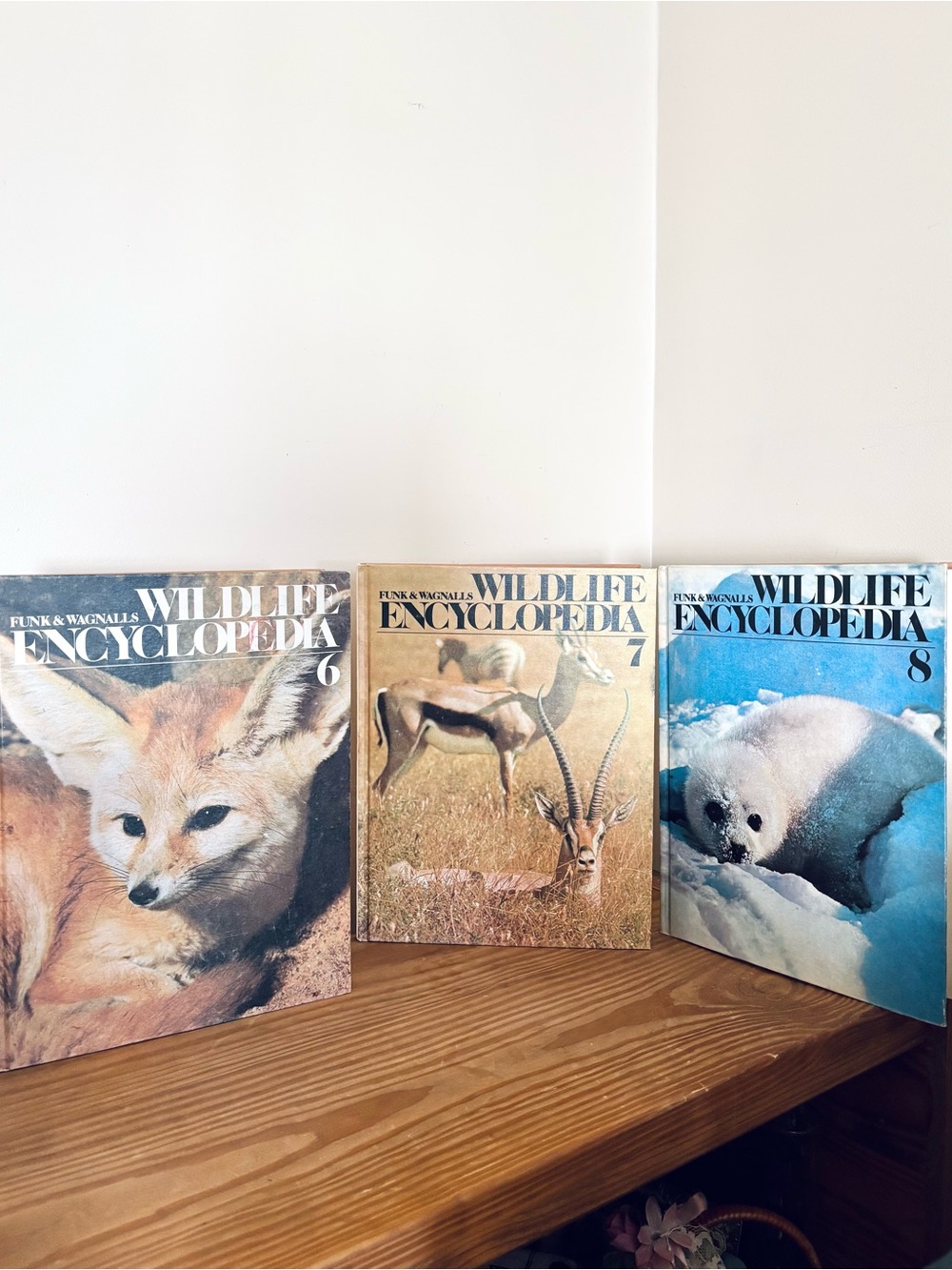 VTG 1974 Funk & Wagnalls Wildlife Encyclopedia: Volumes 6, 7, 8